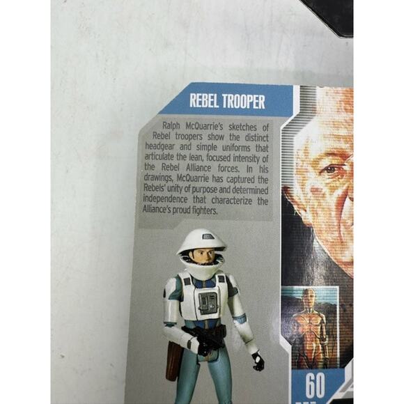 NEW Hasbro Star Wars: 30th Anniversary-Signature Series Concept Rebel Trooper - Picture 6 of 8
